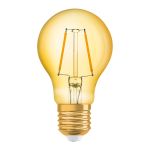 Osram Vintage 1906 LED E27 Peer Filament Goud 2.5W 220lm - 824 Zeer Warm Wit | Vervangt 25W