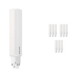 Voordeelpak 10x Philips CorePro PL-C LED 9W 840 | Koel Wit - 4-Pin - Vervangt 26W