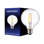 Noxion Pro Classic LED E27 Globe Filament Helder 95mm 8W 806lm - 827 Zeer Warm Wit | Dimbaar - Vervangt 60W