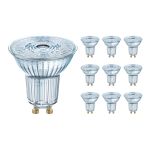 Voordeelpak 10x Ledvance Performance LED Spot Reflector GU10 PAR16 4.5W 350lm 36D - 940 Koel Wit | Beste Kleurweergave - Dimbaar - Vervangt 50W