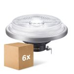 Voordeelpak 6x Philips MASTER LED Spot G53 AR111 14.8W 875lm 24D - 930 Warm Wit | Beste Kleurweergave - Dimbaar - Vervangt 75W