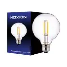 Noxion Lucent LED E27 Globe Filament Helder 95mm 7.3W 806lm - 827 Zeer Warm Wit | Vervangt 60W